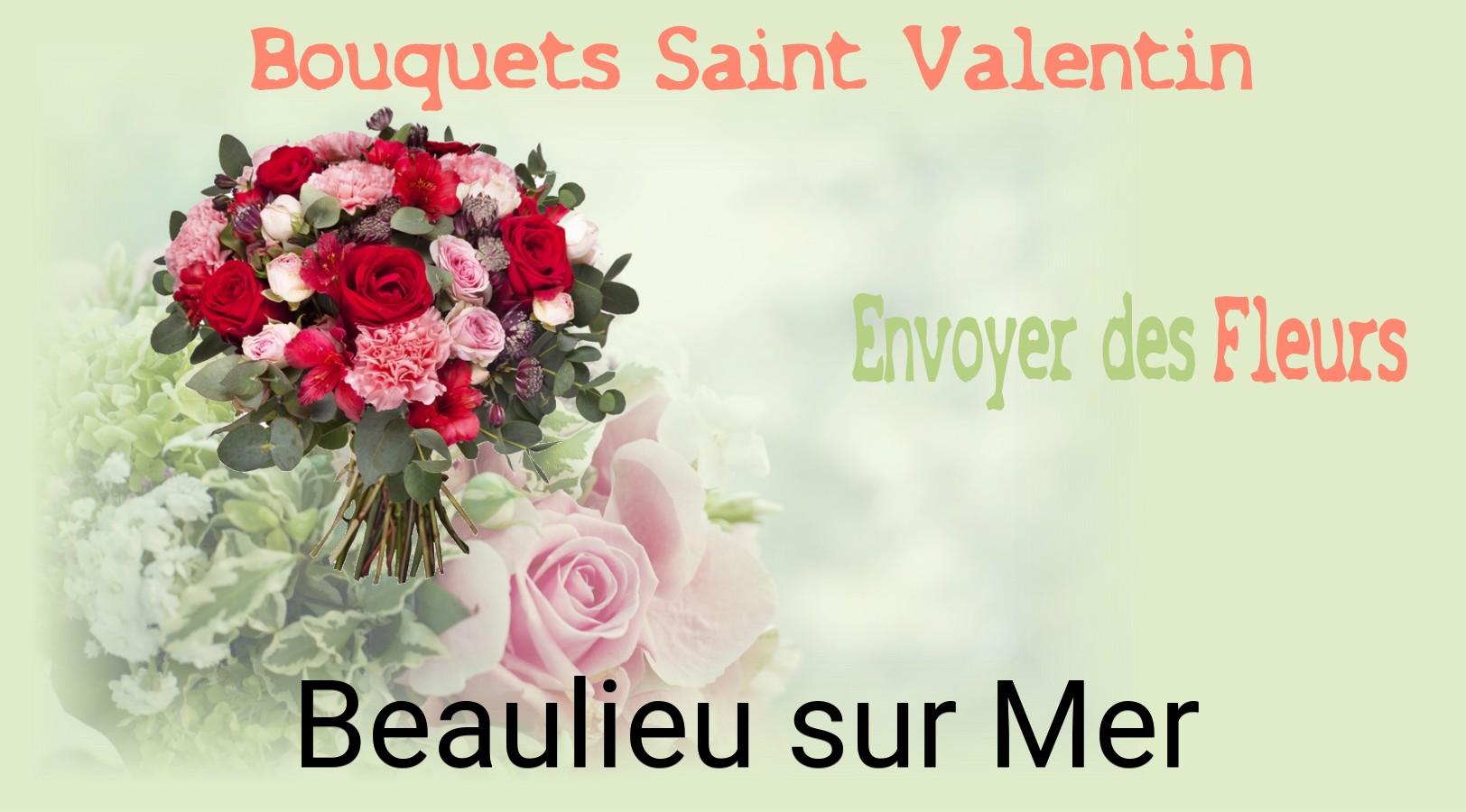 Roses de Saint-Valentin livrées à Beaulieu-sur-Mer